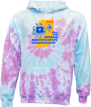 Tie-Dye Hoodies - Indiana Robotics State Championship 2026 - blue