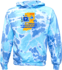 Tie-Dye Hoodies - Indiana Robotics State Championship 2026 - blue