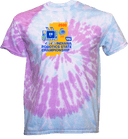 Tie-Dye Short Sleeves - Indiana Robotics State Championship 2026 - blue