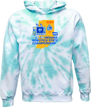 Tie-Dye Hoodies - Indiana Robotics State Championship 2026 - blue
