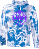 Under Armour Rival Fleece Hoodie Tie-Dye - Boys UAA Session I 2026 (Electric Purple)