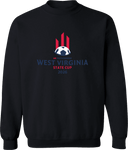 Crew Sweatshirt - West Virginia State Cup (w2/2) 2026(Red and Navy Text)
