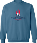 Crew Sweatshirt - West Virginia State Cup (w2/2) 2026(Red and Navy Text)
