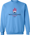 Crew Sweatshirt - West Virginia State Cup (w2/2) 2026(Red and Navy Text)
