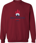 Crew Sweatshirt - West Virginia State Cup (w2/2) 2026(Red and Navy Text)