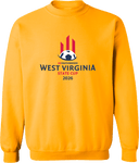 Crew Sweatshirt - West Virginia State Cup (w2/2) 2026(Red and Navy Text)