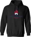 Hoodies - West Virginia State Cup (w2/2) 2026(Red and Navy Text)