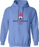 Hoodies - West Virginia State Cup (w2/2) 2026(Red and Navy Text)