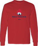 Long Sleeves - West Virginia State Cup (w2/2) 2026(Red and Navy Text)