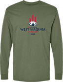Long Sleeves - West Virginia State Cup (w2/2) 2026(Red and Navy Text)