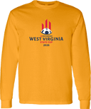 Long Sleeves - West Virginia State Cup (w2/2) 2026(Red and Navy Text)