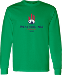 Long Sleeves - West Virginia State Cup (w2/2) 2026(Red and Navy Text)