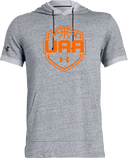 Under Armour Stadium Short Sleeve Hoodie - Girls UAA Session I 2026 (Terracotta Orange)