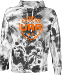 Under Armour Rival Fleece Hoodie Tie-Dye - Girls UAA Session I 2026 (Terracotta Orange)