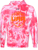 Under Armour Rival Fleece Hoodie Tie-Dye - Girls UAA Session I 2026 (Terracotta Orange)