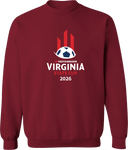 Crew Sweatshirt - USYS VA State Cup Fall 2026 (Week One, Secondary Light)
