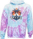 Tie-Dye Hoodies - PVSC Battle At The Beach 2026(Stacked Bold Block)