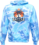 Tie-Dye Hoodies - PVSC Battle At The Beach 2026(Stacked Bold Block)