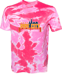 Under Armour Athletics Short Sleeve Tie-Dye - Back Pipe City Lacrosse Festival 2026 (Skyline, Light Version)
