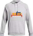Under Armour Rival Fleece Hoodie - Back Pipe City Lacrosse Festival 2026 (Skyline, Light Version)