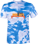Under Armour Athletics Short Sleeve Tie-Dye - Back Pipe City Lacrosse Festival 2026 (Skyline, Light Version)