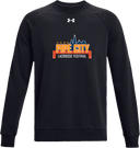 Under Armour Rival Fleece Crew - Back Pipe City Lacrosse Festival 2026 (Skyline, Light Version)