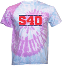 Tie-Dye Short Sleeves - Select 40 Session l East 2026 (Red Text)