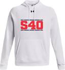 Under Armour Rival Fleece Hoodie - Select 40 Session l East 2026 (Red Text)