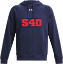 Under Armour Rival Fleece Hoodie - Select 40 Session l East 2026 (Red Text)