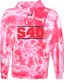 Under Armour Rival Fleece Hoodie Tie-Dye - Select 40 Session l East 2026 (Red Text)