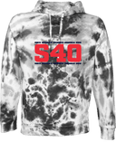 Under Armour Rival Fleece Hoodie Tie-Dye - Select 40 Session l East 2026 (Red Text)