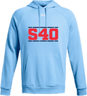 Under Armour Rival Fleece Hoodie - Select 40 Session l East 2026 (Red Text)