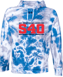 Under Armour Rival Fleece Hoodie Tie-Dye - Select 40 Session l East 2026 (Red Text)