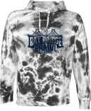 Under Armour Rival Fleece Hoodie Tie-Dye - Bay Bridge Brawl 2026 - Blue