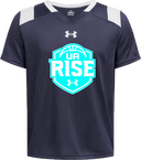 Under Armour Big Win Flag Jersey - UA Rise Girls Session l 2026 (Neon Blue)