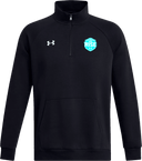 Under Armour Rival Fleece ¼ Zip - UA Rise Girls Session l 2026 (Neon Blue)