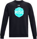Under Armour Rival Fleece Crew - UA Rise Girls Session l 2026 (Neon Blue)