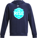 Under Armour Rival Fleece Hoodie - UA Rise Girls Session l 2026 (Neon Blue)