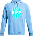 Under Armour Rival Fleece Hoodie - UA Rise Girls Session l 2026 (Neon Blue)