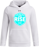 Under Armour Team Icon Fleece Hoodie - UA Rise Girls Session l 2026 (Neon Blue)