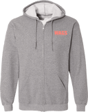 Full Zip Hoodies - WAGS Tournament 2026 (Coral)