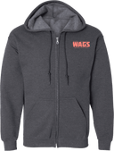 Full Zip Hoodies - WAGS Tournament 2026 (Coral)