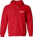 Full Zip Hoodies - WAGS Tournament 2026 (Coral)