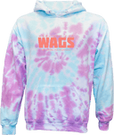 Tie-Dye Hoodies - WAGS Tournament 2026 (Coral)
