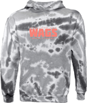 Tie-Dye Hoodies - WAGS Tournament 2026 (Coral)