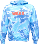 Tie-Dye Hoodies - WAGS Tournament 2026 (Coral)
