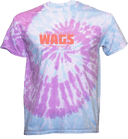 Tie-Dye Short Sleeves - WAGS Tournament 2026 (Coral)