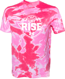 Under Armour Athletics Short Sleeve Tie-Dye - UA Rise Girls Session l 2026 (White out)