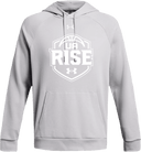 Under Armour Rival Fleece Hoodie - UA Rise Girls Session l 2026 (White out)