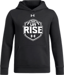 Under Armour Team Icon Fleece Hoodie - UA Rise Girls Session l 2026 (White out)